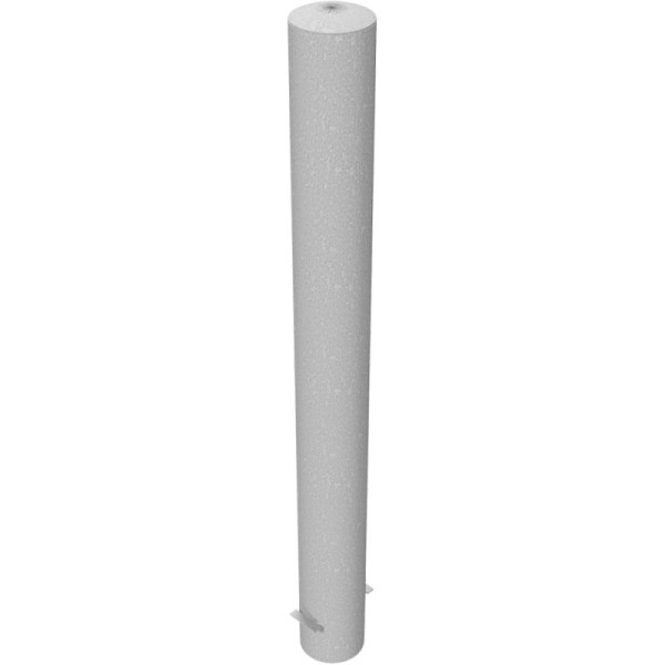 Stein HGS HGS stalen buispaal/stambeveiligingspaal -Bollard-, 1500 mm / voor inzetting in beton, zonder verf, zonder oogjes, met gelaste stalen kap, 1574301
