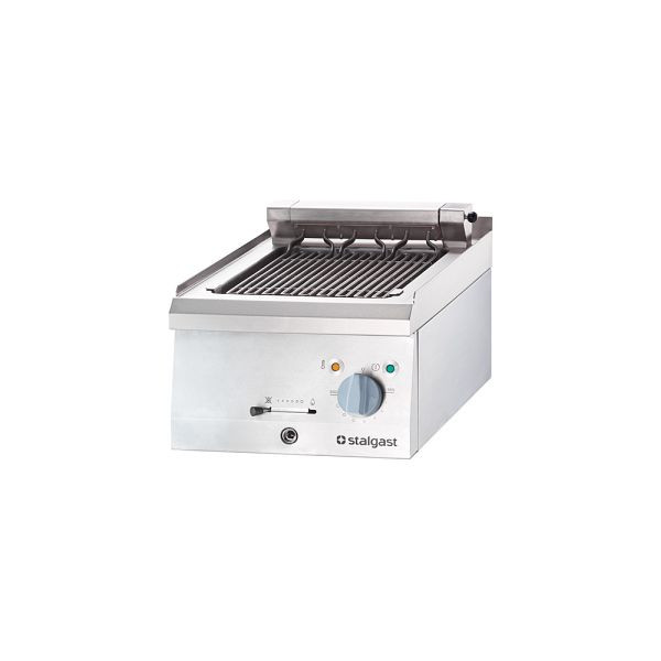 Stalgast elektrische watergrill serie 700 ND, 4,1 kW, 400 volt, 400 x 700 x 250 mm (BxDxH), SL40141T
