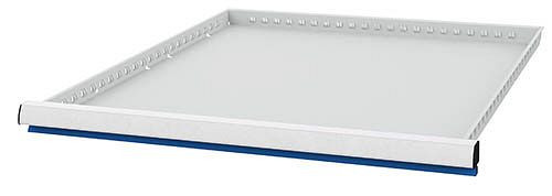 Bedrunka + Hirth lade, incl. Rails, R 24-24, paneelhoogte 50 mm, draagvermogen 70 kg, afmetingen in mm (BxDxH): 600 x 600 x 50, 60.70.050V07