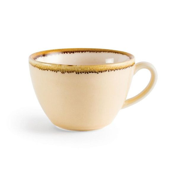Olympia Oven cappuccinokopjes zandsteen 34cl, pak van 6, GP332