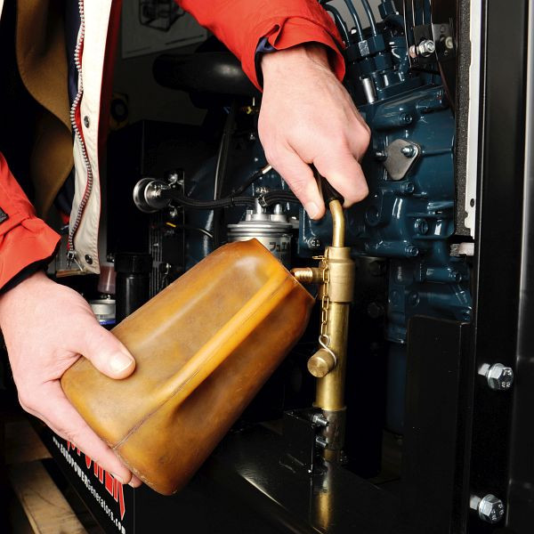 ELMAG olie-aftappomp voor SEBSS/SEDSS met luchtgekoelde motor 3000rpm, 53381