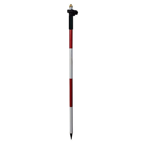 proNIVO prismastok met schroefklem, 1,40 - 2,50 m, 5/8" schroefdraad, 206-SP25TL-5/8