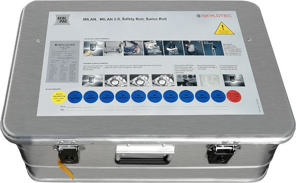 Skylotec SEAL PAC, levensduur: 10 jaar, lengte: 80m, SET-SEAL PAC-80