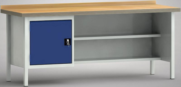 KLW standaard werkbank - 2000 x 700 x 840 mm L x D x H, WS138N-2000M40-X7010