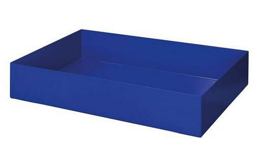 Cemo opvangbak type SW2 zonder poten, zonder rooster, gelakt, 120 x 80 x 24,6 cm, 11206