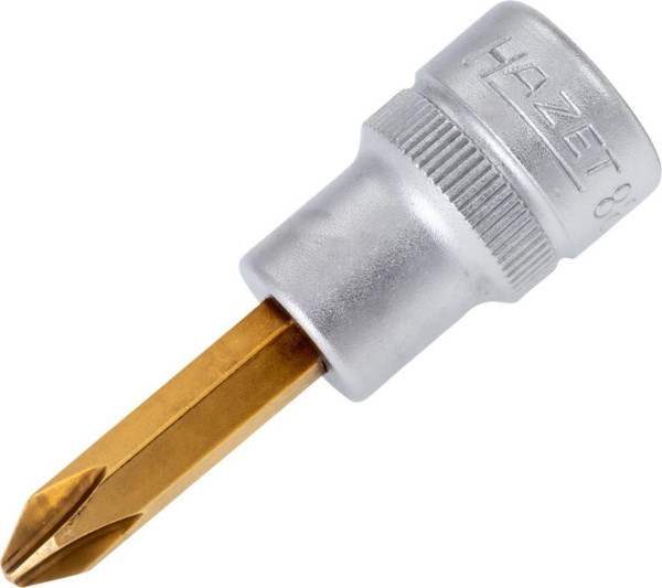Hazet Schroevendraaier Socket, Hol Vierkant 10mm (3/8"), Phillips Profiel PH, PH2, 8806-PH2