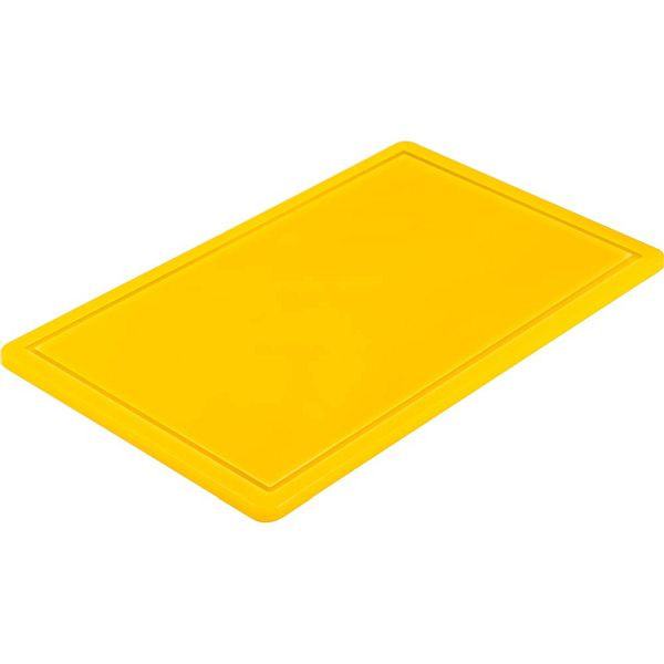 Stalgast snijplank, HACCP, kleur geel, GN1 / 1, dikte 15 mm, MS1203530
