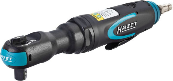 Hazet ratelsleutel, massief vierkant 12,5 mm (1/2 inch), lengte: 258 mm, luchtverbruik: 113 l/min, 9022P-2