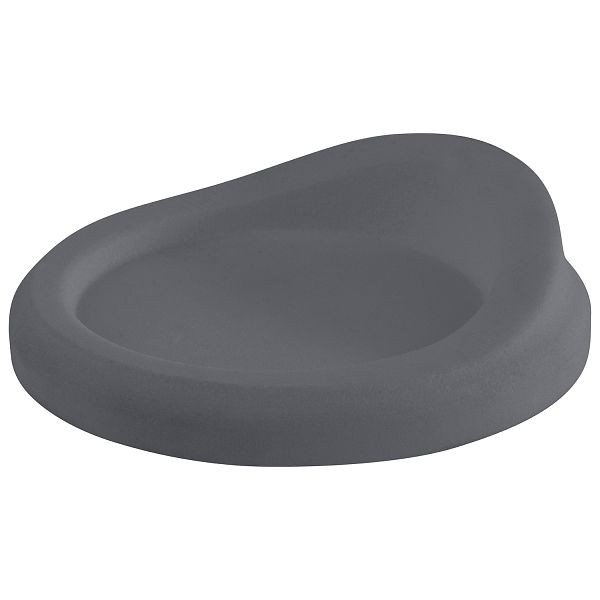 APS deksel -TO GO-, Ø 8,5 x 2,5 cm, polypropyleen, antraciet, 48 stuks, 66916