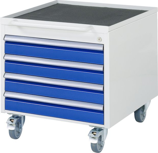 RAU rolcontainer serie 7000, 4 x lade afmeting L 4xH90 mm, 580x565x650 mm, 05-2.13A.11