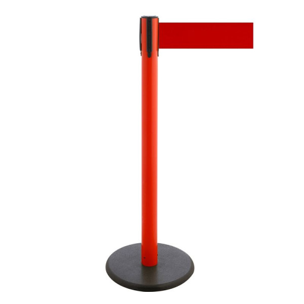 Stein HGS HGS personengeleidingssysteem -P-Line Premium-, rood, rood, met magnetisch banduiteinde, bandlengte: 2,3 m, 34244d-0104