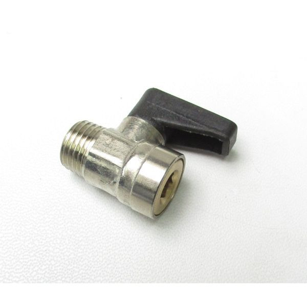 AEROTEC kogelkraan 1/4 inch buitendraad tegenoverliggende zijde gesloten, 9047078