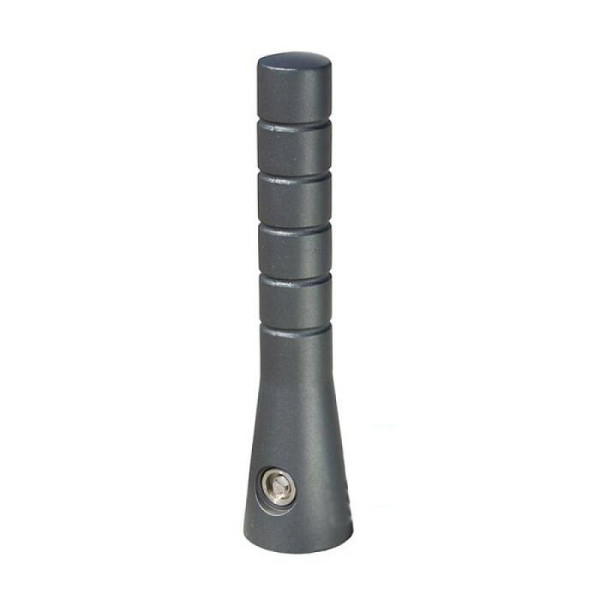 Stone HGS stijl tuinpaal -Naxos- met 3p technologie, (driehoekig slot), RAL 6009 dennengroen, stijl tuinpaal met vijf ingegoten groeven en taps toelopende voet, 40060-04