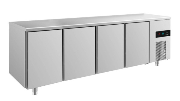 A&S Polarny koeltafel -2 tot +8°C met 4 deuren, 2330 x 700 x 850 mm, KT4TTTT