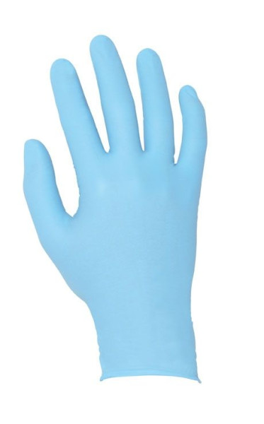 teXXor nitril wegwerphandschoenen UNPOWDERED, blauw, maat: 8, doos, verpakking van 10, 2214-8