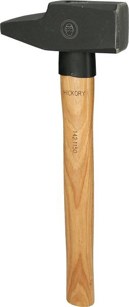 KS Tools slotenmakershamer, essen handvat, Franse vorm, 1500g, 142.1150