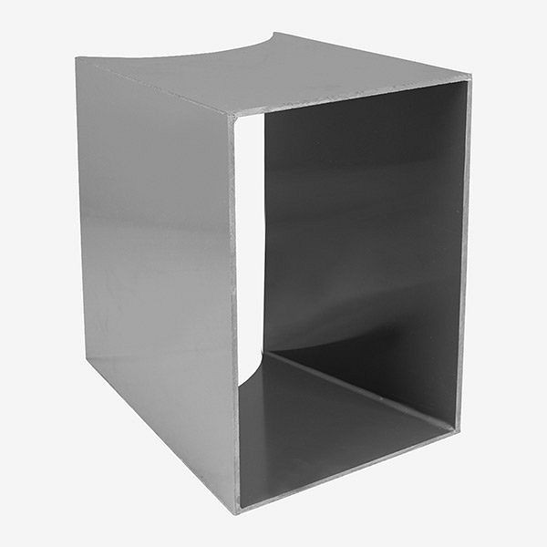 HKW stortbak, rechthoekig, Ø 250 mm, 9114-25