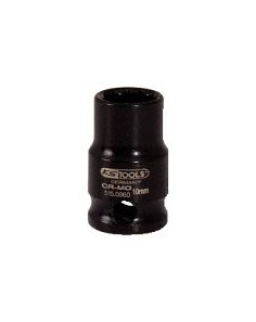 KS Tools 3/8" 12-kant slagdop, kort, 10 mm, 515.0960
