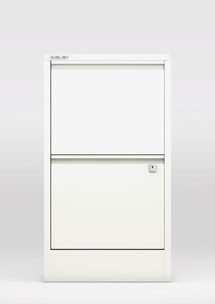 Bisley Home Filer, 2 HR-laden, verkeerswit, HF2696