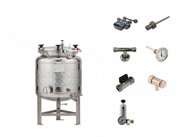 Speidel set RVS druktank 120 liter