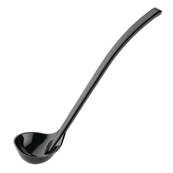 Vogue pollepel zwart 20cm, J704
