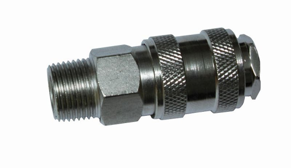 AEROTEC universeel geschikte snelkoppeling met 1/4'' buitendraad, 2009556Z