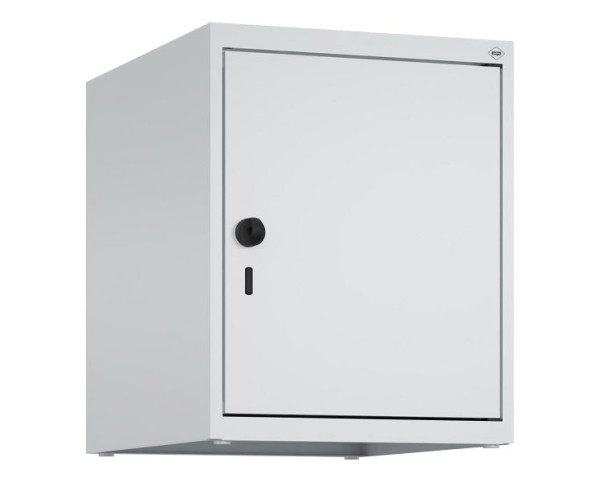 C+P kastopzet Classic PLUS, bovenkast, 7035/7035, veiligheidsdraaisluiting, 500x400x500mm, 1 vak, 080090-12 S10009