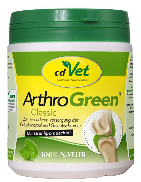 cdVet ArthroGreen Klassiek 345g, 287