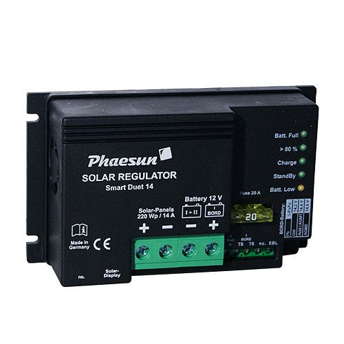 Phaesun zonnelaadcontroller Smart Duet 14, 321537