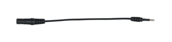 KS Tools 4,0 mm ingangsbus naar 2,0 mm testadapterstekker rond (zwart), 150.0975