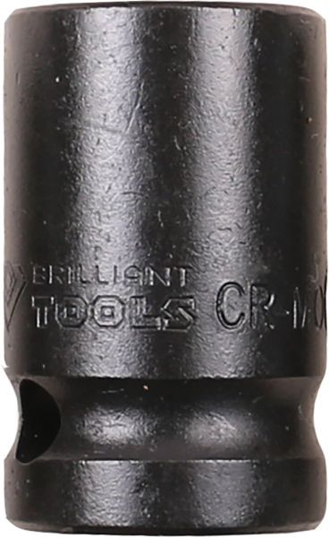 Brilliant Tools slagdop 1/2" zeskant 20 mm, kort, BT022643
