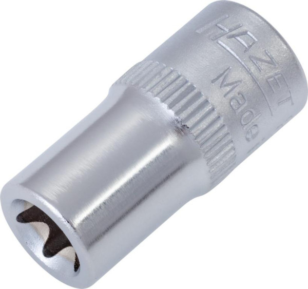 Hazet TORX® dopsleutelinzet, hol vierkant 6,3 mm (1/4 inch), buiten TORX® profiel, E8, 850-E8