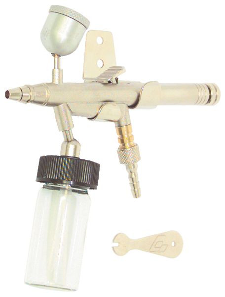 ELMAG professionele luchtborstel model 'GRAPHIQUE', inclusief accessoires, mondstuk 0,3 mm, 32405