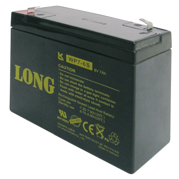 Stein HGS HGS dryfit accu 6 V/7 Ah voor teleflitser, 18759