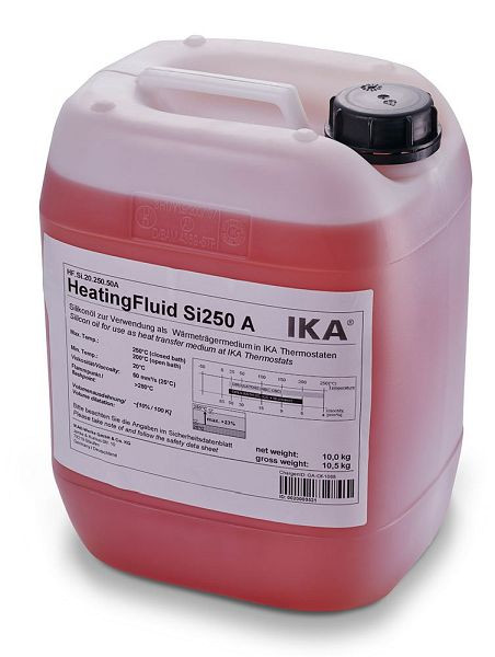 IKA Verwarmingsvloeistof Si250A; 10 kg, HF.Si.20.250.50A, 0020003521