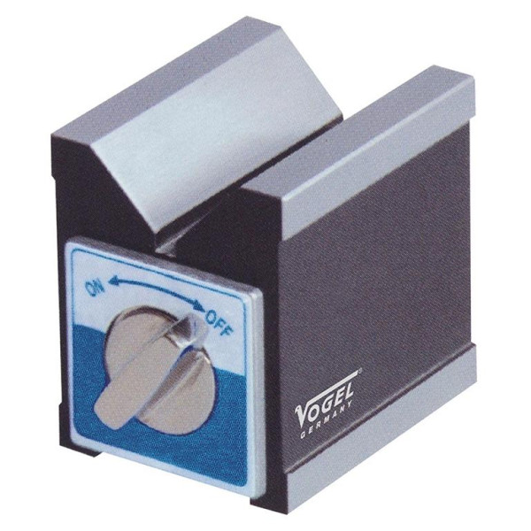 Vogel Germany magneet, meet- en spanprisma, gehard, voor assen Ø 6 - 30 mm, 70 x 60 x 73 mm, 331002