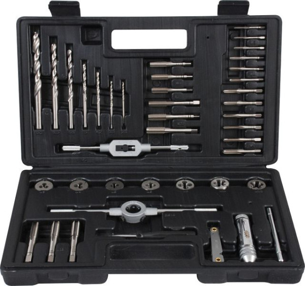 Projahn draadsnijgereedschapset HSS-G 40 delig M3-M12, 91009