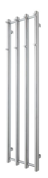 TVS verticale badkamerradiator VINO 4, chroom, 1400 x 350 mm, VINO4CR