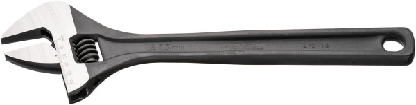 Hazet steeksleutel, verstelbaar, buitenzeskantprofiel, oppervlak: gefosfateerd, hoogglans gepolijst, lengte: 383 mm, klembereik: 51 mm, 279-15