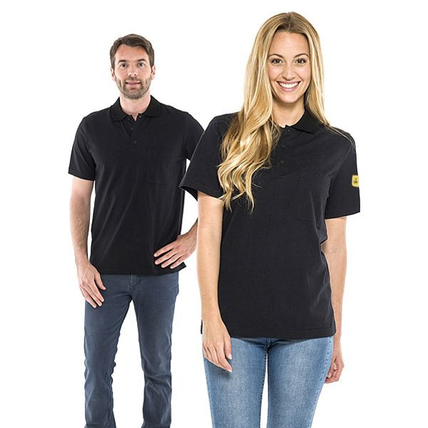 SafeGuard ESD poloshirt, zwart, 150 g/m², maat 4XL, DSWL43834