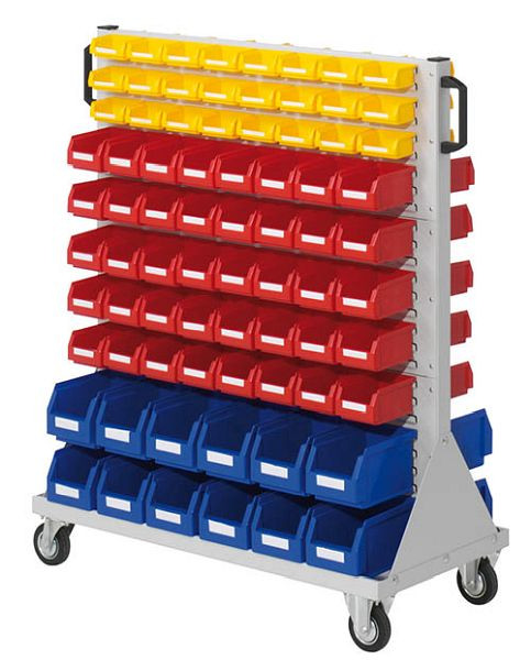 Bedrunka + Hirth trolley maat 3, 152 magazijnbakken, afmetingen in mm (BxDxH): 1000 x 500 x 1230, 01/04/2013