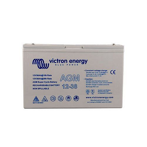Victron Energy accu AGM Super Cycle 12V 38Ah, 340481