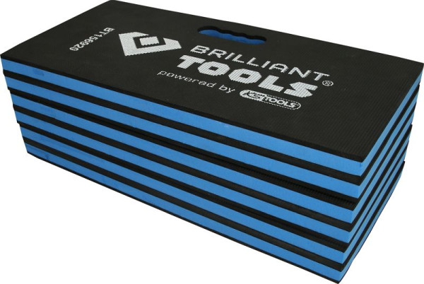 Brilliant Tools Opvouwbare mechanische beschermmat 1200 x 400 x 23 mm BT156920