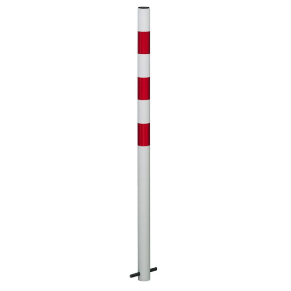 Stein HGS HGS afzetpaal -Acero- Ø 60 mm, afneembaar, zonder slot, met kettingkop, inclusief bodemhuls, 13422
