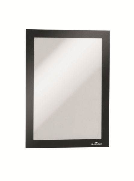 DURABLE DURAFRAME A5 grote verpakking, informatieframe, zwart, verpakking van 10, 488101
