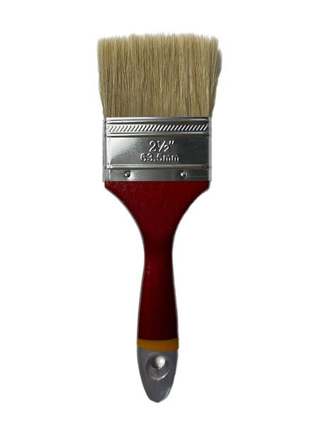 VaGo-Tools platte kwast verfkwast glazuur acrylaat glazuurkwast universeel 63mm, VE: 24 stuks, 192-025-24_vx