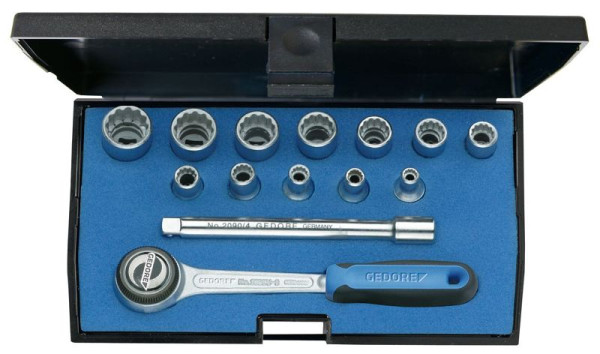 GEDORE dopsleutelset 1/4'', 14-delig, 1815598