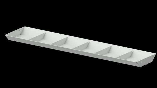 ANKE werkbanken, bovenblad, systeemopbouw, 1120 x 49 mm (AM 1081), RAL 7035, 960.850