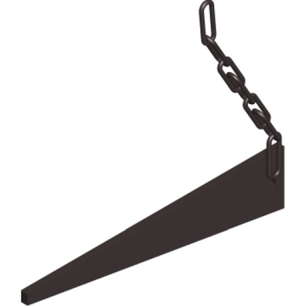 Stone HGS wig voor kolom en funderingsklem (vervanging), met ketting/gelakt, 101951k