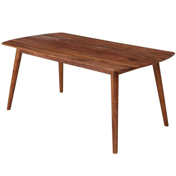 Wohnling eettafel hout 120x77x60 cm massief sheeshamhout, WL5.572